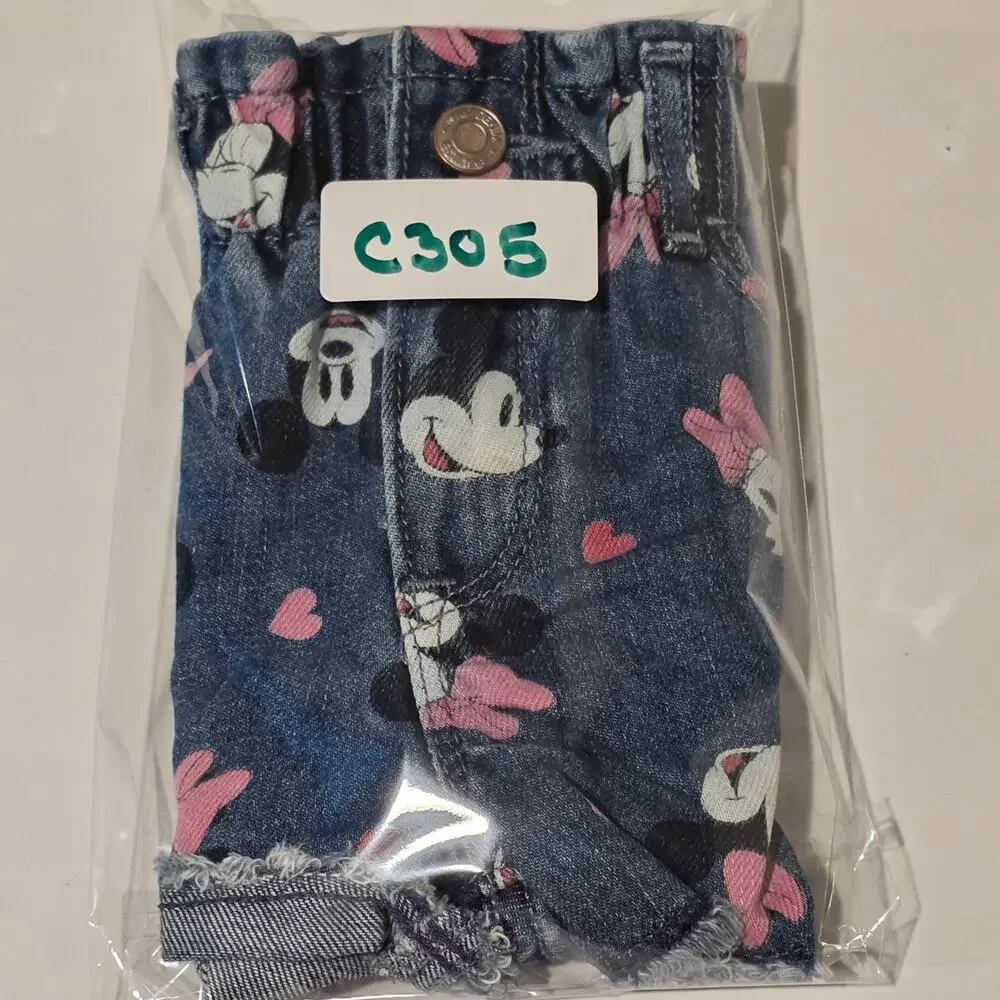 Disney Baby Gap Mickey Mouse Little Girls Shorts Size 2
